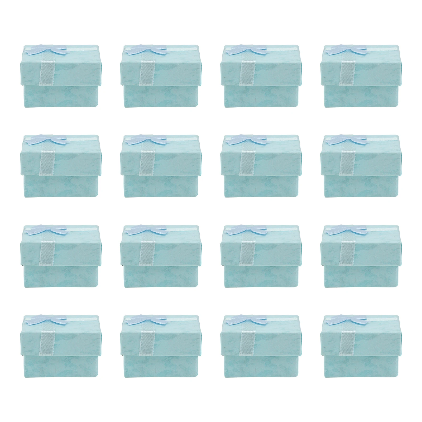 

24 шт. шкатулки для драгоценностей, маленькие подарочные шкатулки, розовый органайзер для хранения серег, ожерелья, браслетов, конфет, десерта, свадебной вечеринки, пользу