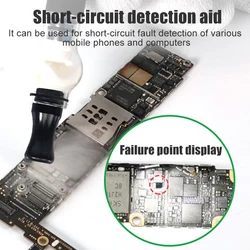 Soldering Tools Kit Rosin Spray Pen and Short Circuit Detector for Motherboard Repair, Rosin Adapter, Flux Pen