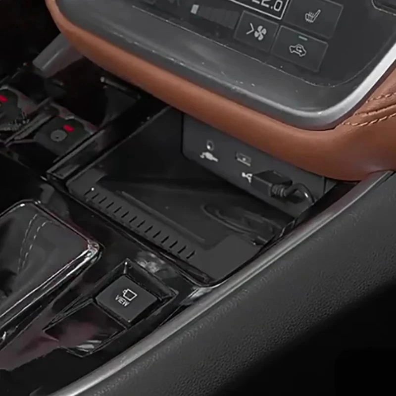 Z0C-h15W Автомобильное беспроводное зарядное устройство, зарядное устройство для мобильного телефона, зарядная панель, держатель для зарядки для Subaru Outback