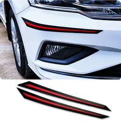 Car Bumper Protector Guard Buffer Strips Universal Front Rear Bumper Corner Protector Stickers Anti-scratch Decorative Decals
