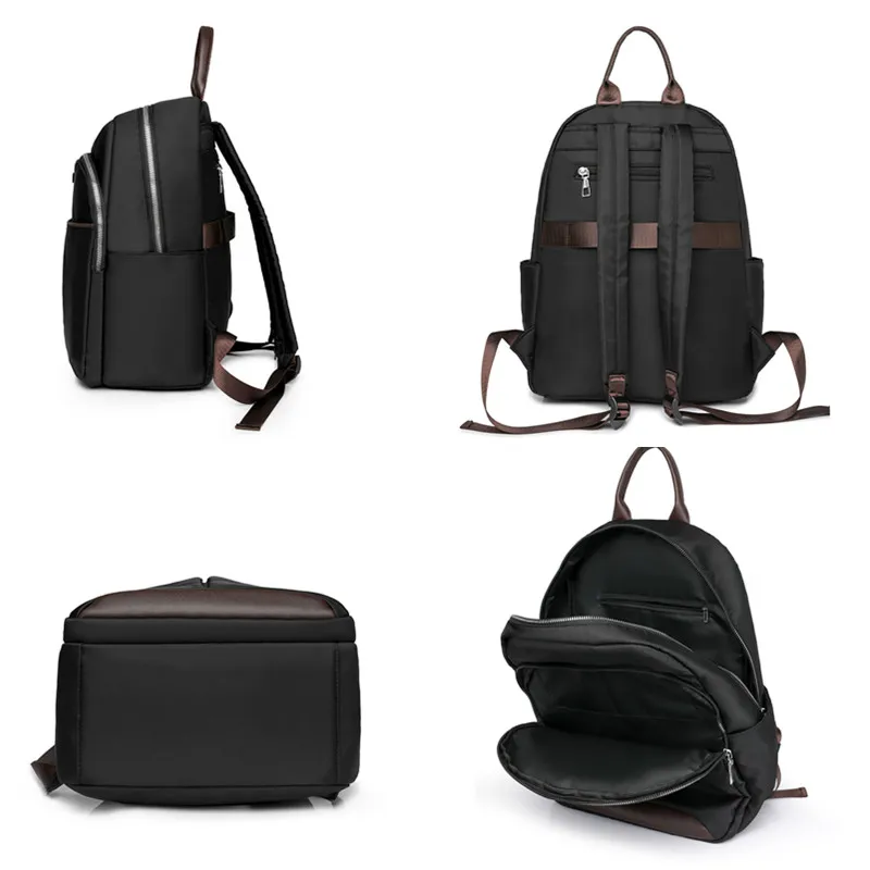 Mode femmes sac à dos de voyage décontracté nouveau Style rétro sacs à bandoulière en Nylon femme grande capacité marque Design sac à dos de transport