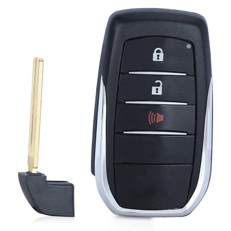 DIYKEY OEM Keyless Smart Remote Key for Toyota HILUX INNOVA FORT 2 / 3 / 4 Button Fob 314.3MHz 8A Chip FCC: BM1ET Board ID: 0182