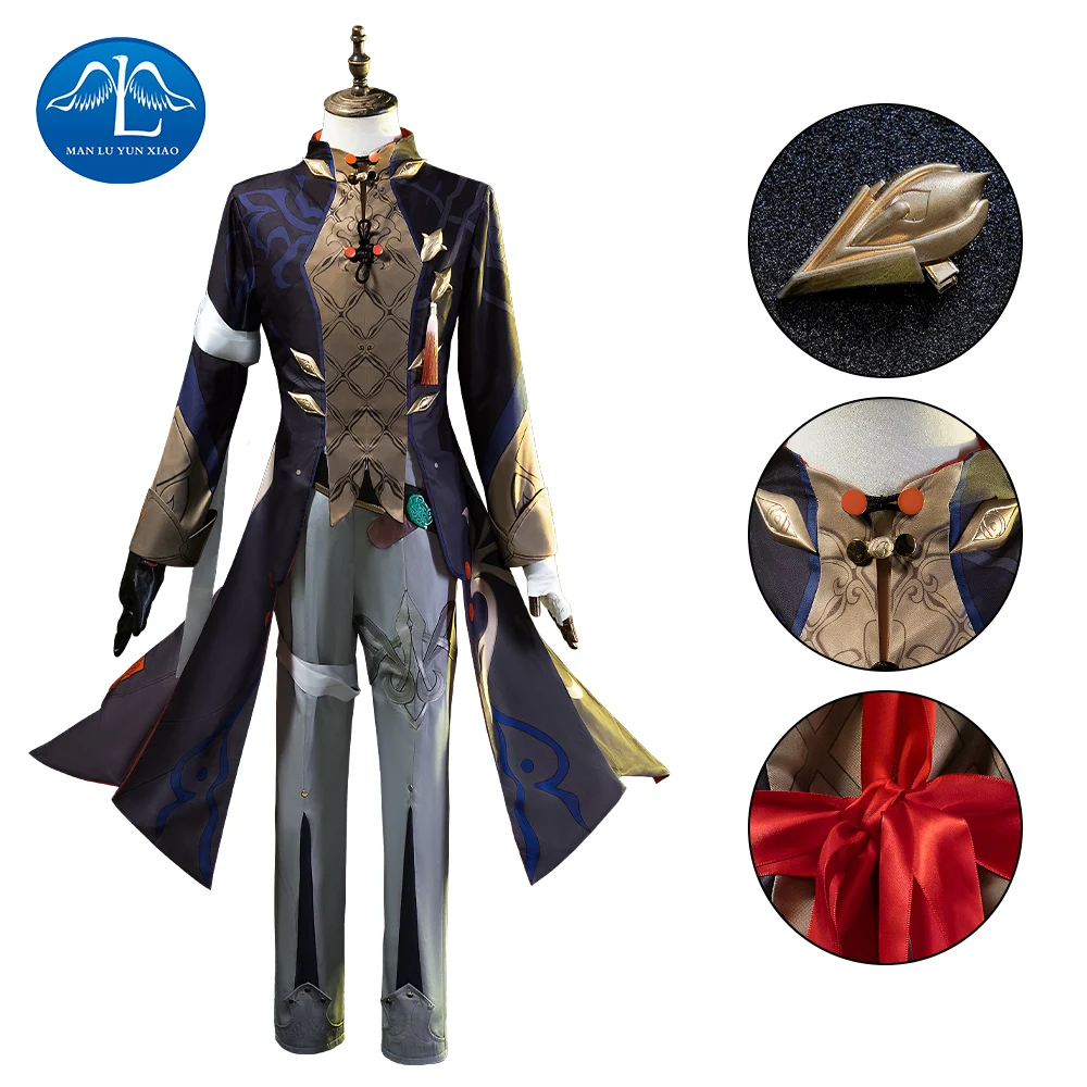 Honkai Star Rail Blade Coslay Custome Game Uniform Halloween Party Full Set Men Halloween Anime Cosplay Costumes for Men