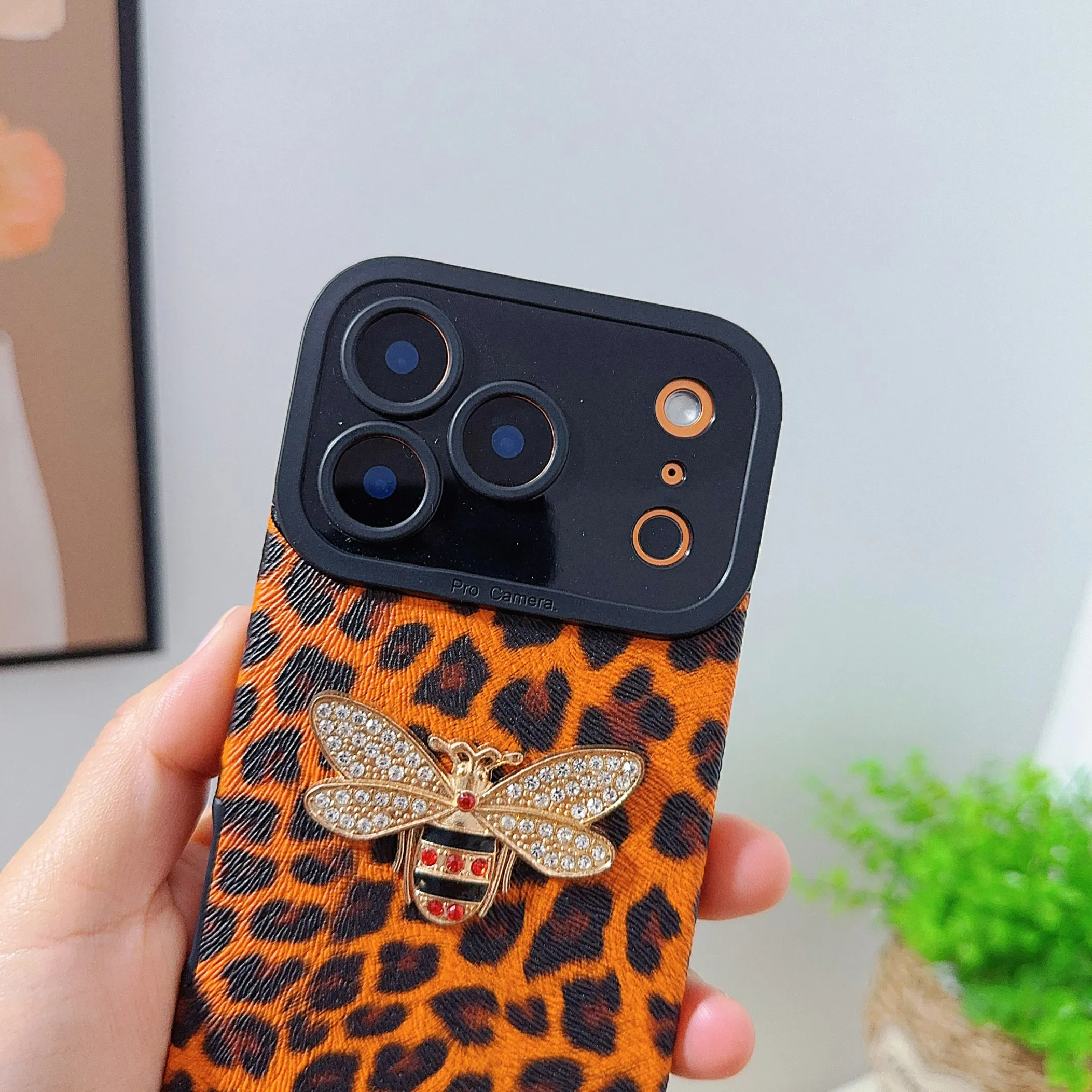 เคสหนัง PU ลายเสือดาวผึ้ง 3 มิ - 3D Printing Iphone บทวิจารณ์และราคา