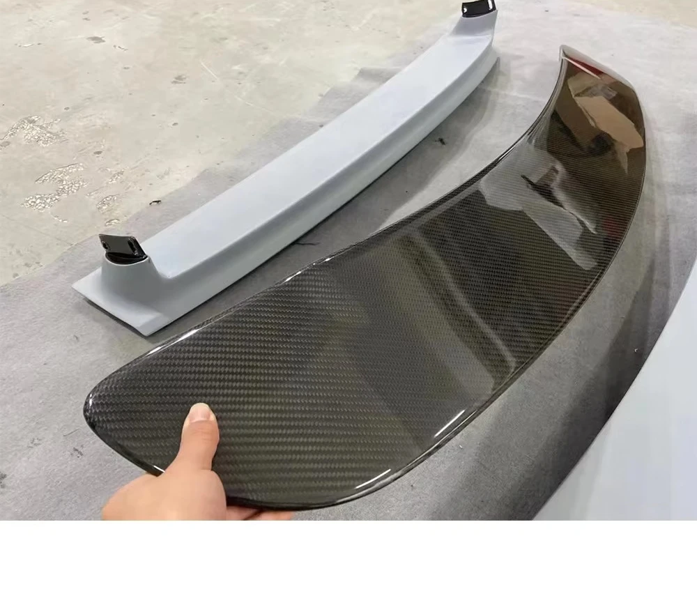 GT63 الأصلي الجناح الخلفي الذيل الجناح الجديد الخارجي ترقية البلاستيك أو الكربون الجاف الخلفي المفسد استبدال سقف الذيل المفسد الجناح