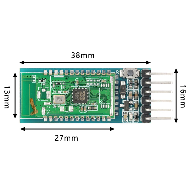 DX-BT04-E05/06-A SPP3.0 + BLE4.2 dual-mode wireless serial port transparent data Bluetooth module