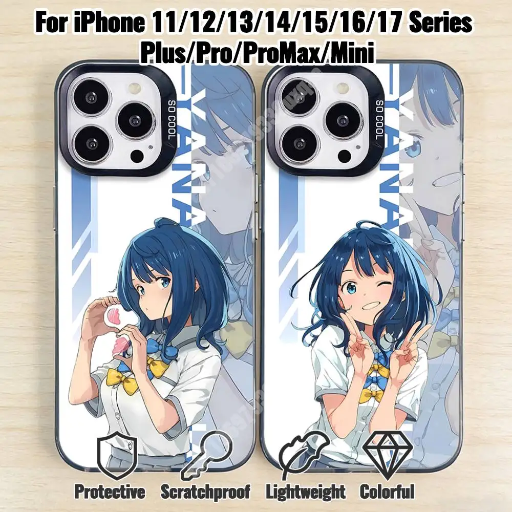 

Y-Yanami Anna-S Anime Phone Case for iPhone 17 16 15 Max Mini 14 13 Pro Plus 12 11 X XS Air IMD Cover