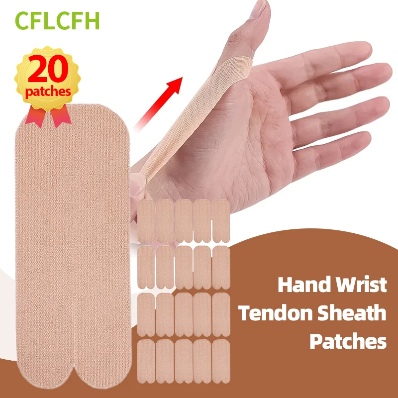 10/20Pcs Hallux Valgus Patch Finger Thumb Corrector Hand Wrist Correction Protector Tendon Sheath Orthotics Pain Relief Stickers