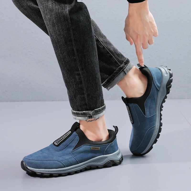 High Quality Indestructible Man Shoe Sneakers Breathable Running Shoes Lightweight Anti-slip Outdoor Men\'s Sneakers Male Shoes