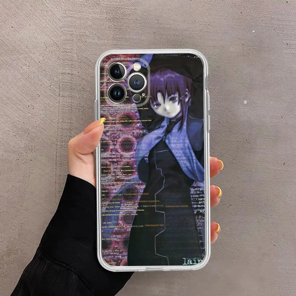 Serial Experiments Lain Phone Case For IPhone 15 8 7 6 6S Plus X SE 2020 XR XS 14 11 12 13 Mini Pro Max Mobile Case