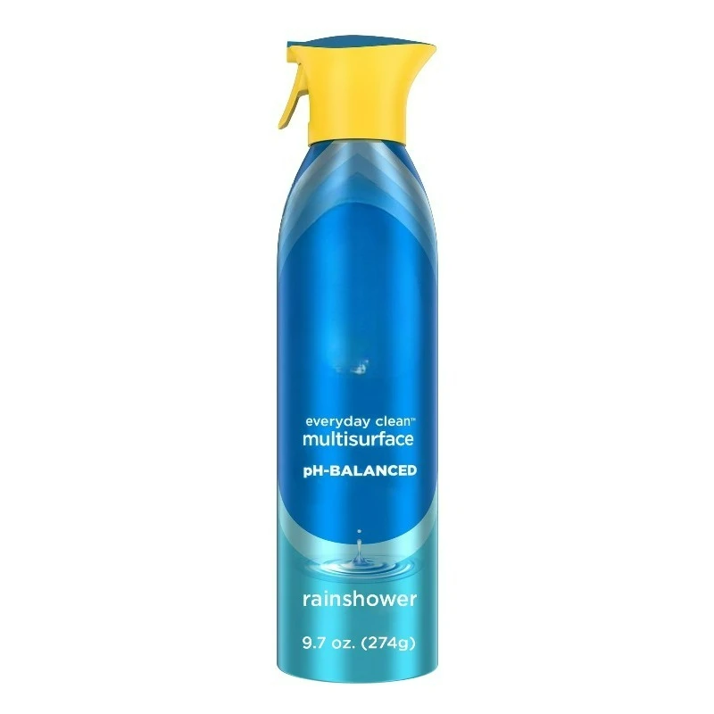 Balanced Multisurface Spray, Everyday Cleaner, Rainshower Scent, 9.7oz
