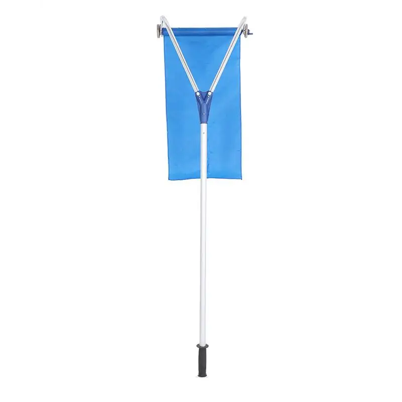 

Telescopic Roof Snow Rake 30 Degrees Snow Removal Oxford Cloth Rake Adjustable Anti Slip Rod Roof Rake Household Winter Supplies