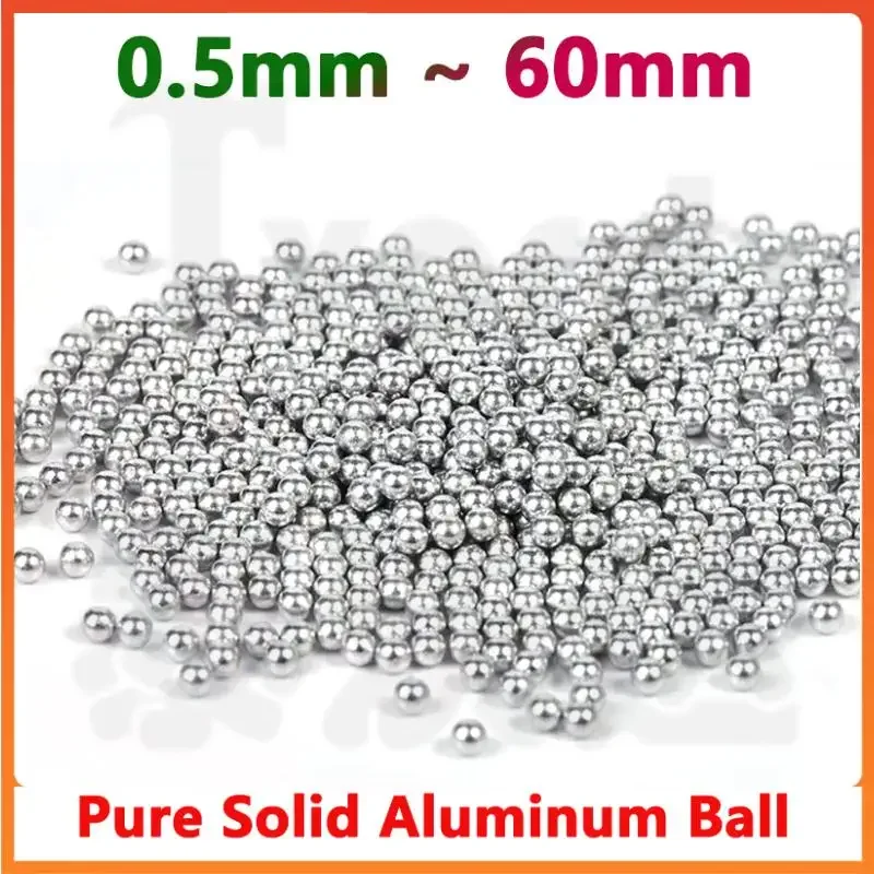 

Pure Solid Aluminum Balls 0.5/0.6/0.7/0.8/0.9/1/1.1/1.2/1.3/1.4/1.5/1.588/2/2.2/2.38/2.5/2.778/3-60mm 1060/1070 Aluminum Beads