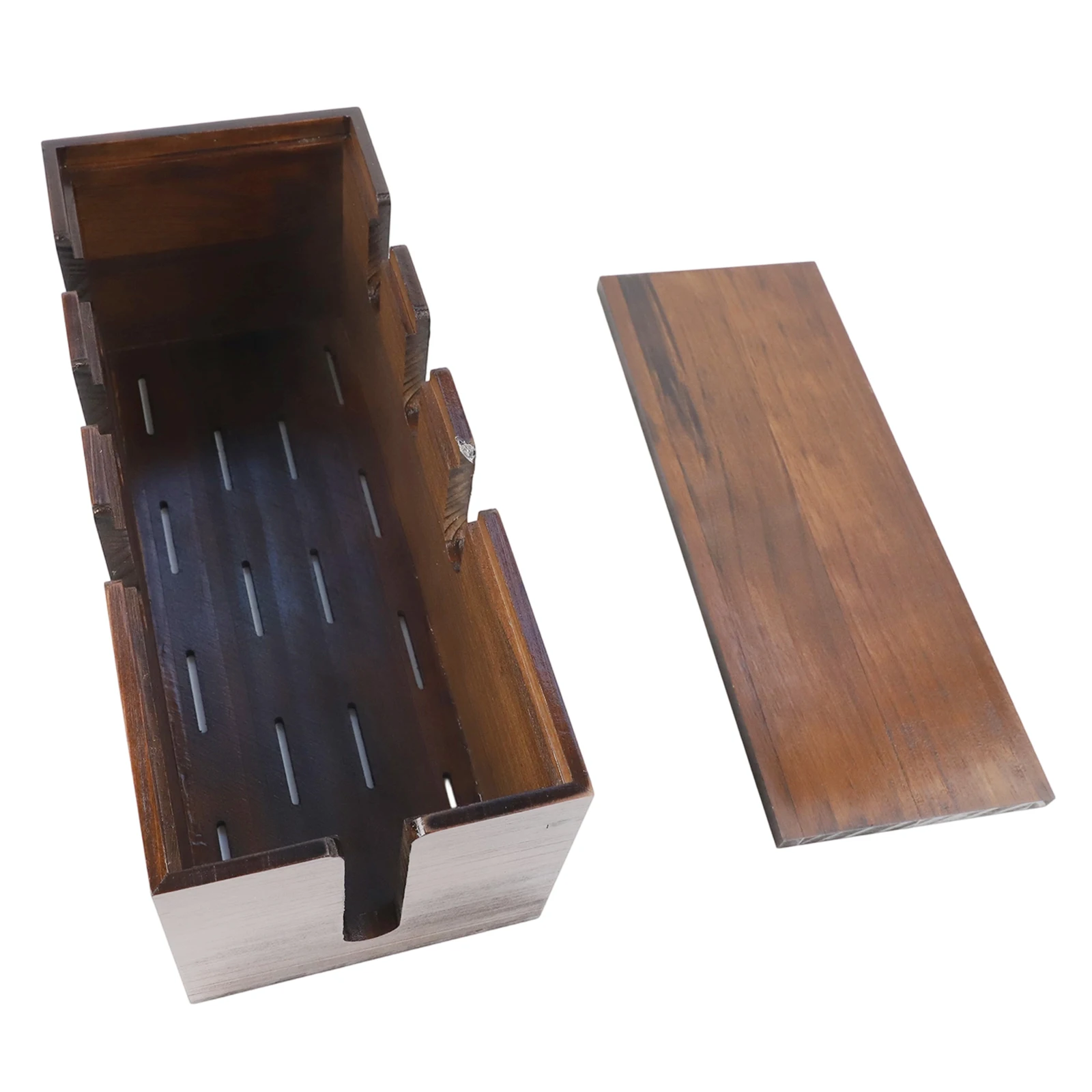 Wooden Storage Hub for Cord Management and Device Organization with Open Structure for Easy for access and Construction