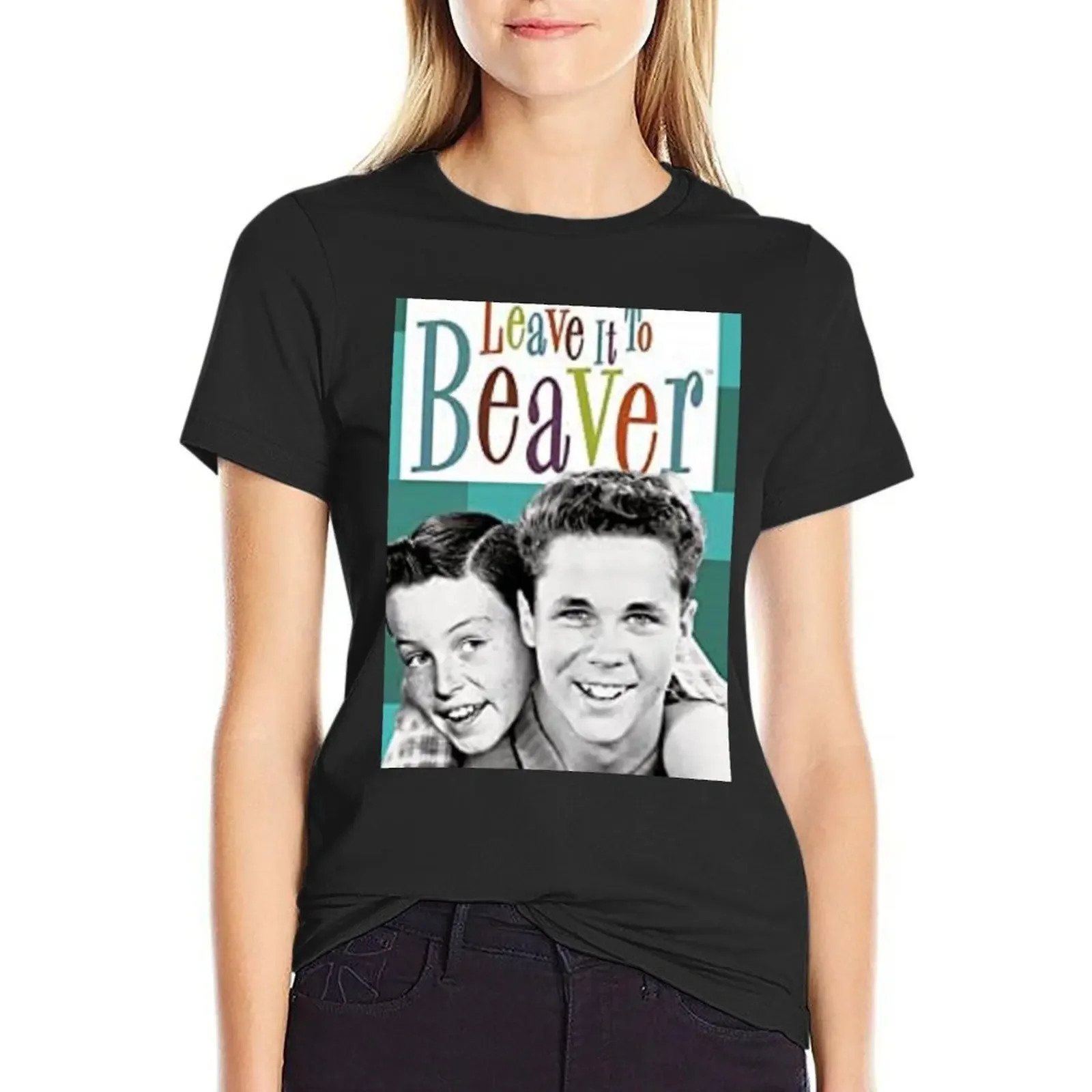 

Leave It To Beaver T-Shirt customizeds plain Aesthetic clothing Woman T-shirts