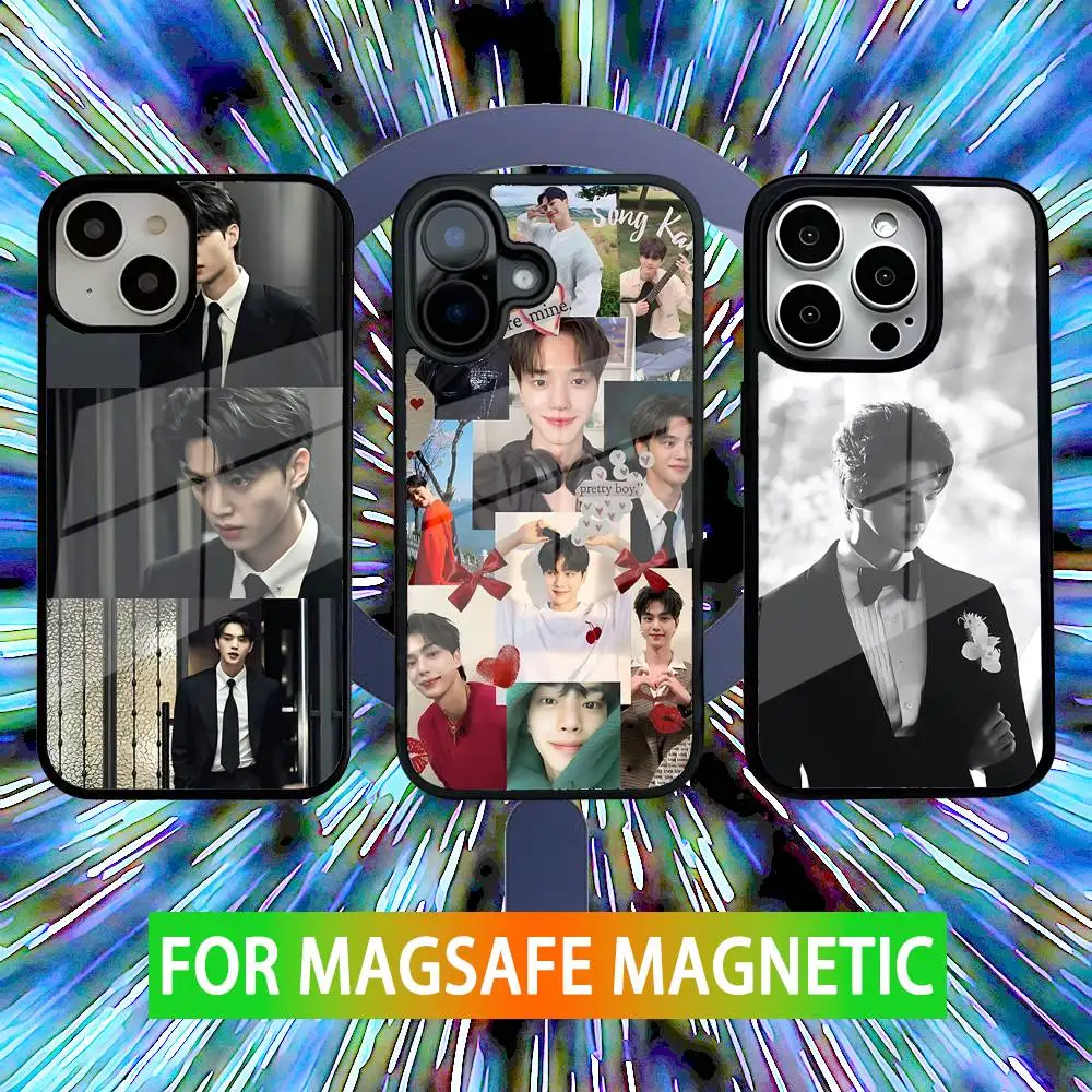 

S-Song K-Kang Phone Case For iPhone 16,15,14,13,12,11,Pro,Max,Plus,Mini,SE New Magsafe Magnetic Wireless Charging