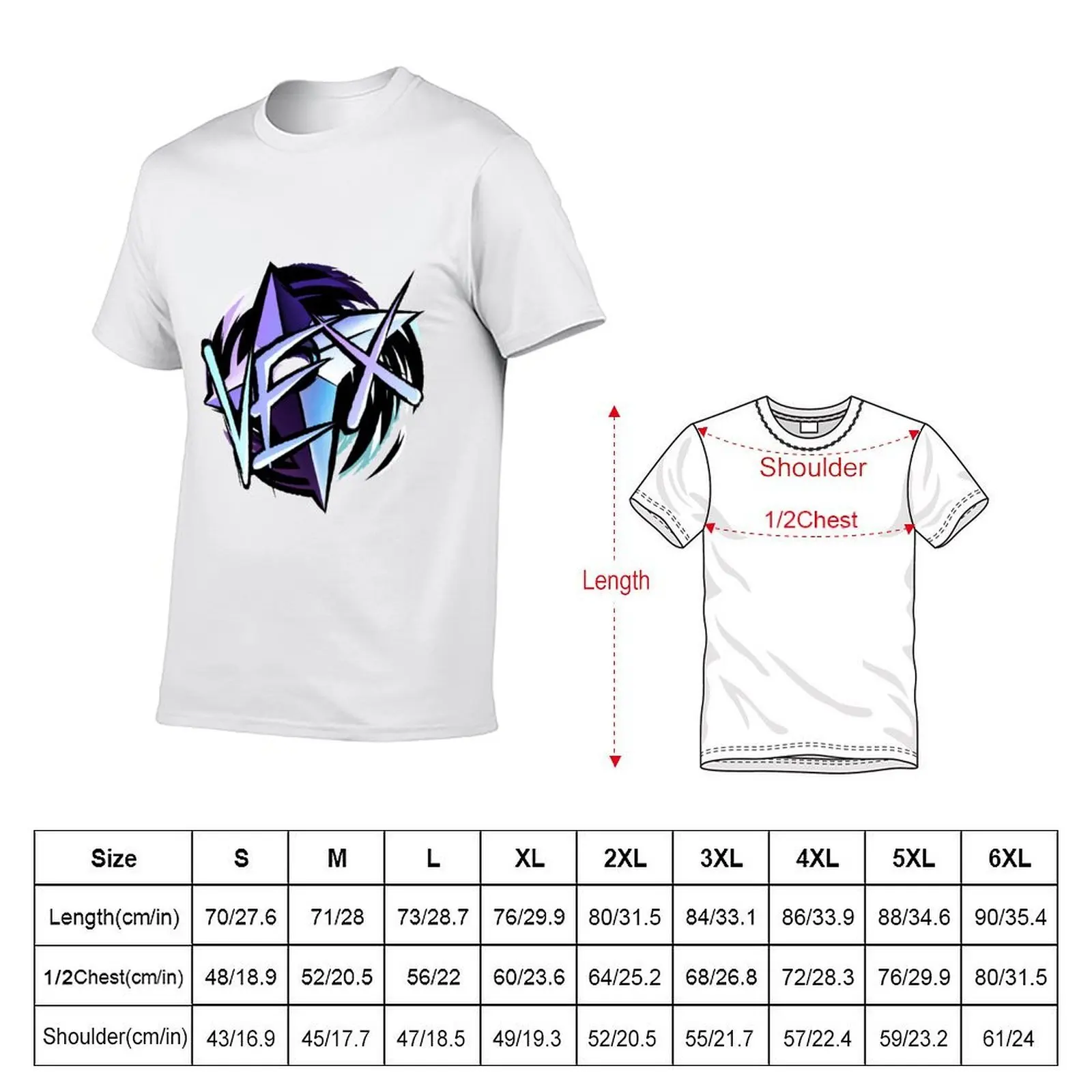 تي شيرت Vex Crystal Shuriken تي شيرت قطني عالي الجودة تي شيرت للرجال تي شيرت جرافيك