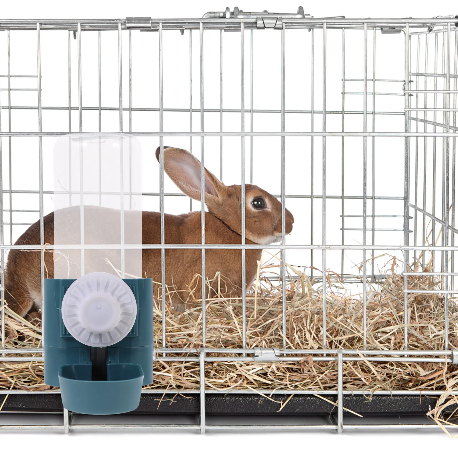 

2PCS Water Bottle for Pets Hanging Hamster Dog Dispenser Leak Proof Sealed Design Healthy Drinking Feeder Cage Accessory