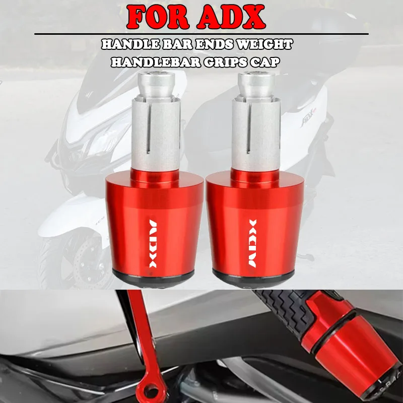Motorcycle Handle Bar Ends Weight Handlebar Grips Cap For SYM ADX125 ADX300 ADX150 ADX400TG ADX 125/150/300/400 Accessories