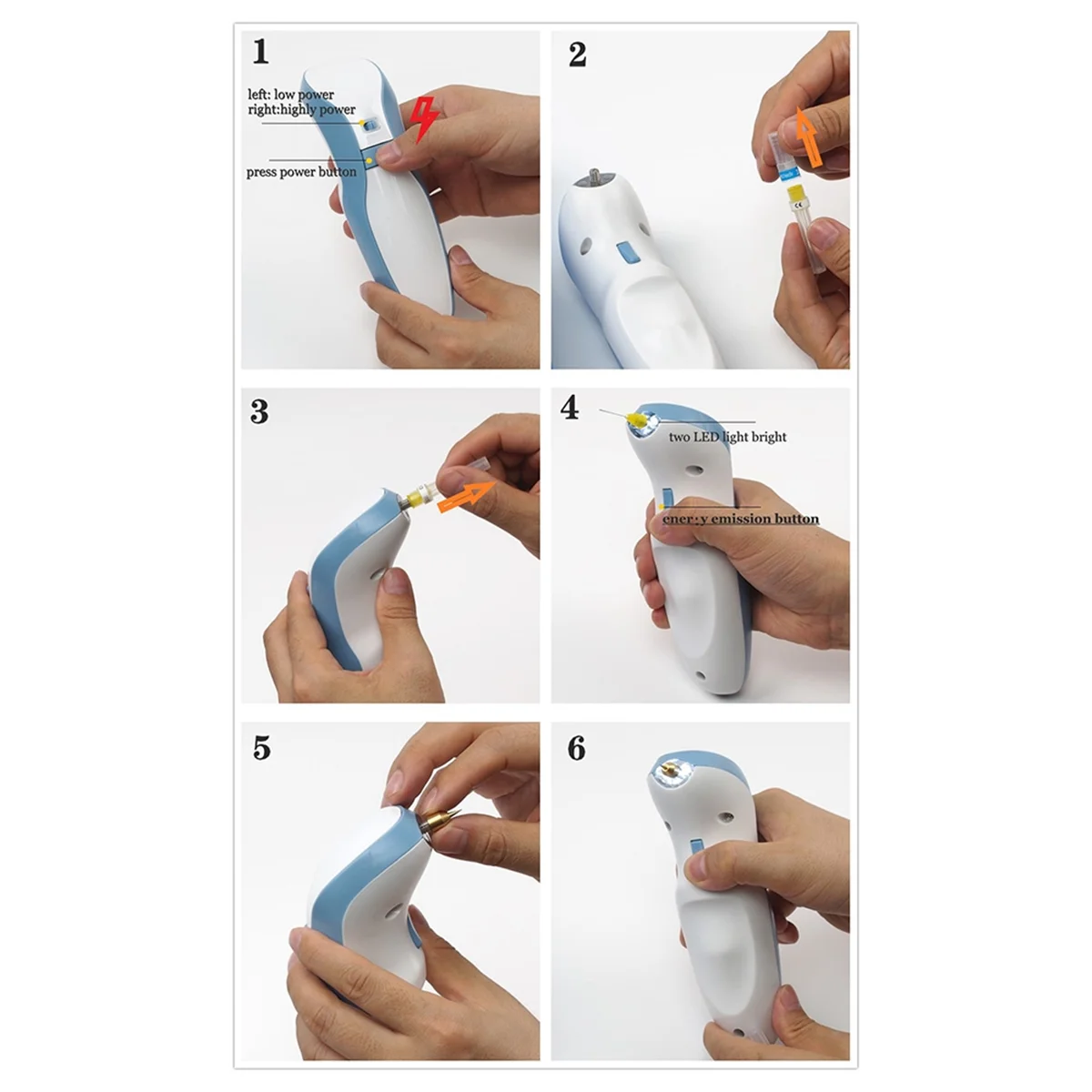 Maglev fibroblasto 4Th pluma de Plasma pecas eliminación de tatuajes herramientas de cuidado de estiramiento de la piel enchufe de la UE