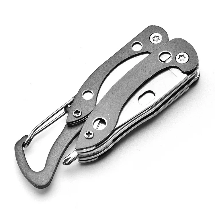 الفولاذ المقاوم للصدأ كماشة متعددة الوظائف فتاحة الزجاجات EDC أداة إصلاح مريحة محمولة في الهواء الطلق #5