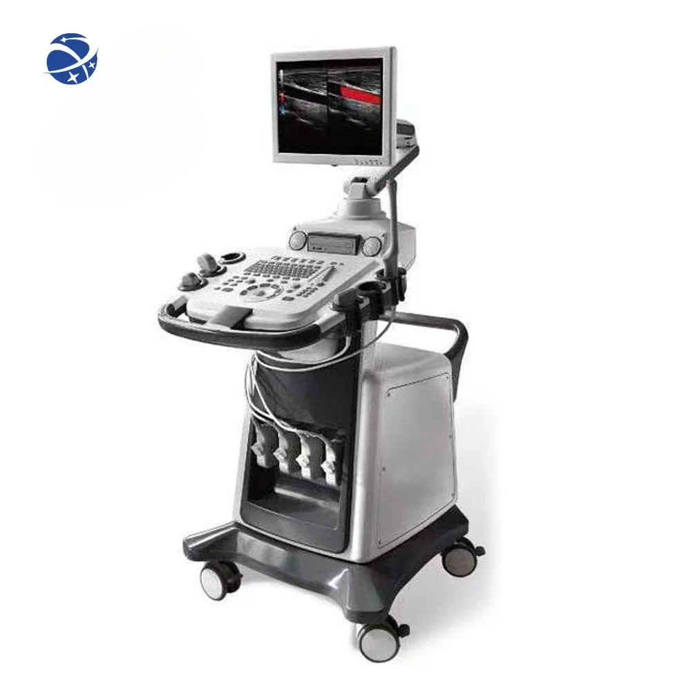 Medical Ultrasonography Ultrasound Machine Trolley Color Doppler Echocardiography Machine Ultrasound Used 4d Ultrasound Machine