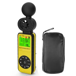 BTMETER BT-881W Air Anemometer RPM Meter Wind Digital Tachometer Handheld 4 In 1 Wind Speed Meter With Humidity Temperature Test