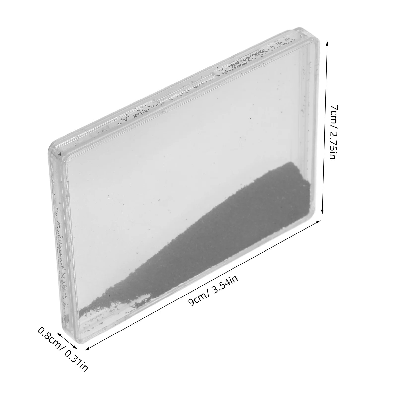 Magnetic Field Line Instrument Magnets Filings Metal Shavings Force Iron Plastic Science Experiment Oxide Powder Teaching