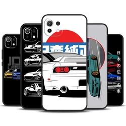 JDM Legend Drift Car Case For Xiaomi 14 Ultra 13 11T 12T 13T Pro 12 Lite POCO X6 Pro X3 X4 X5 M5s M6 F3 F5 Cover