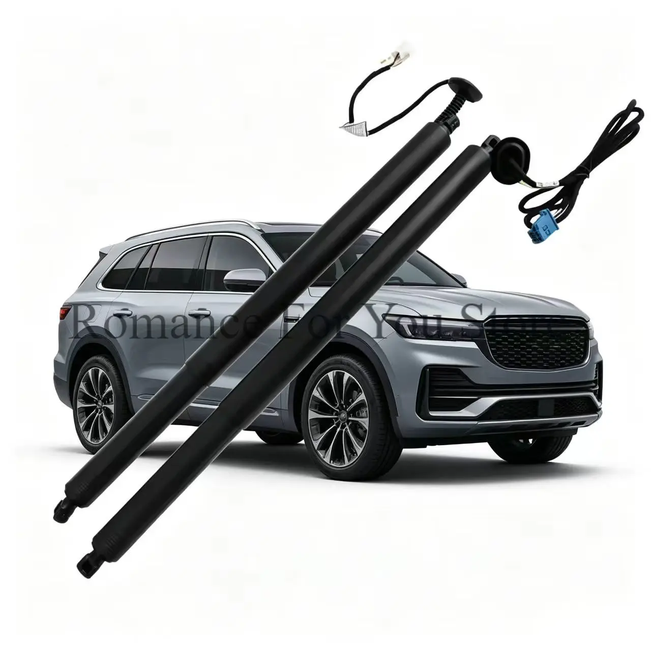 Door Tailgate Damper for 2015-2021 Volkswagen Touareg - Tailgate Gas Spring Struts 5TA827851C, Rust-Resistant & Quiet
