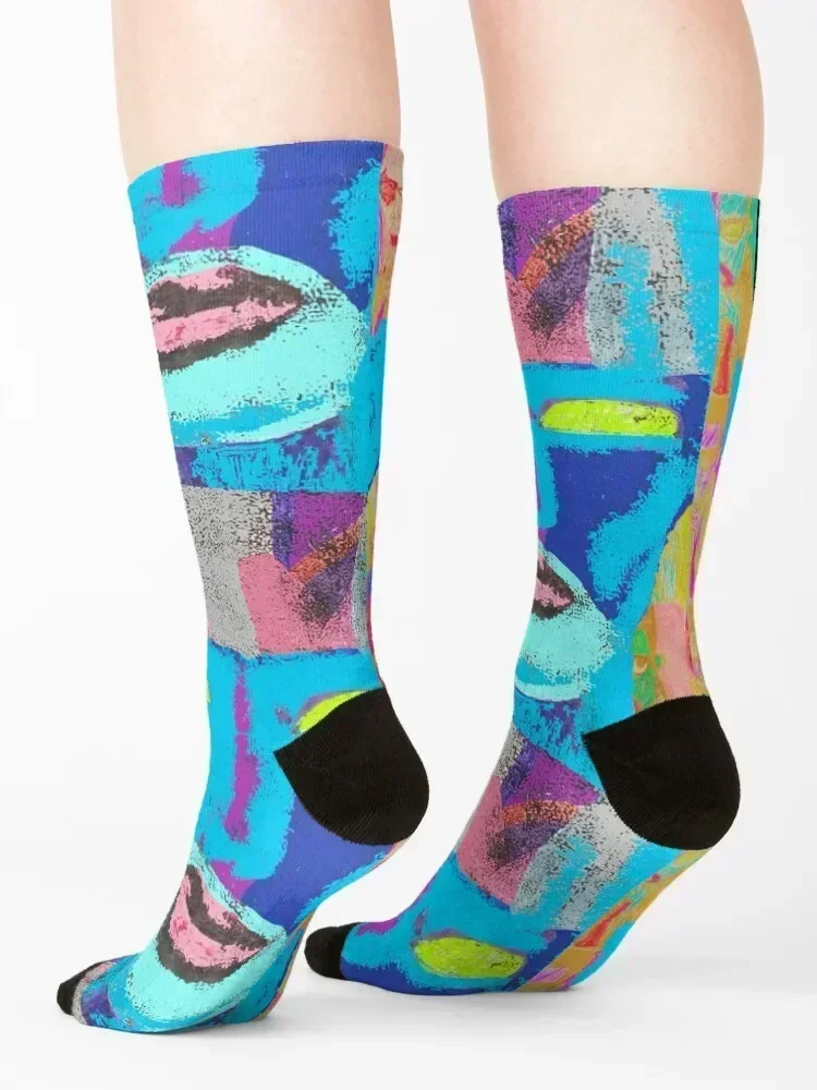 Grace by Tim Tim Socks حذاء شفاف مزين بالزهور للأطفال جوارب للرجال والنساء #4