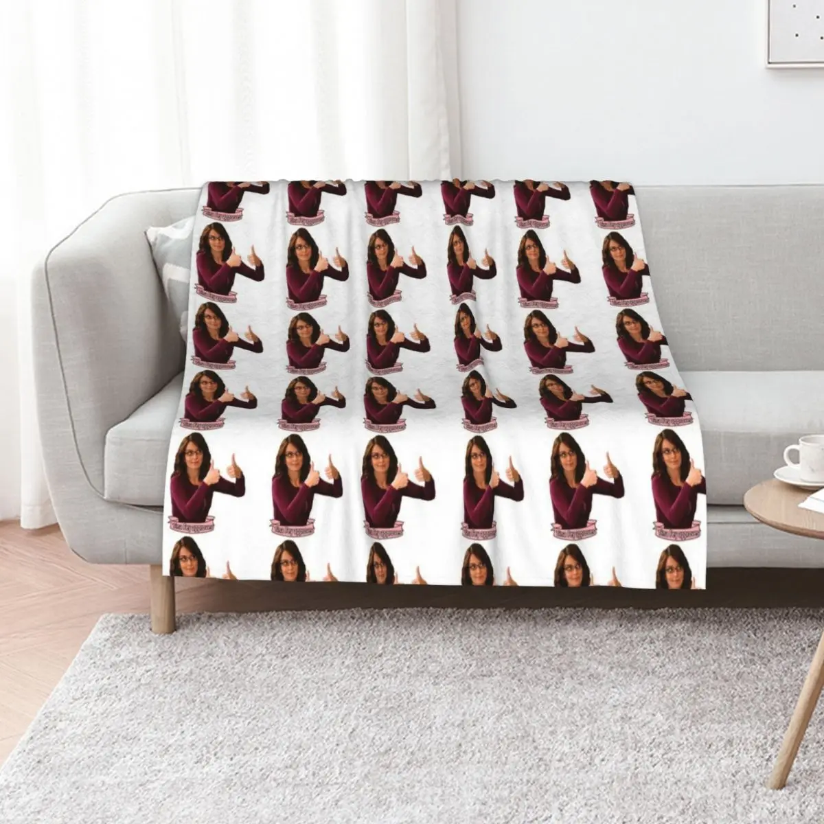 Tina Fey Approves Throw Blanket blankets ands christmas decoration Luxury Thicken Thin Kid'S Vintage Blankets