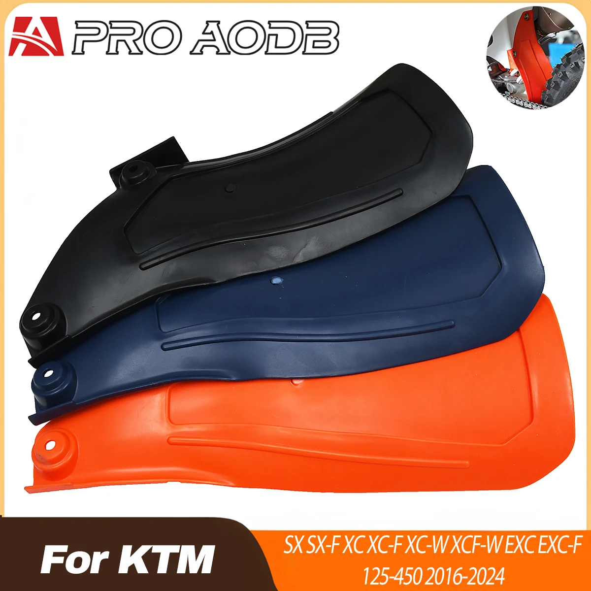 Motorcycle Rubber Rear Fender Mudguard Cover For KTM XC XCF SX SXF EXCF Husqvarna FC TC FX FE TE TX FS 125 150 250 300 350 450