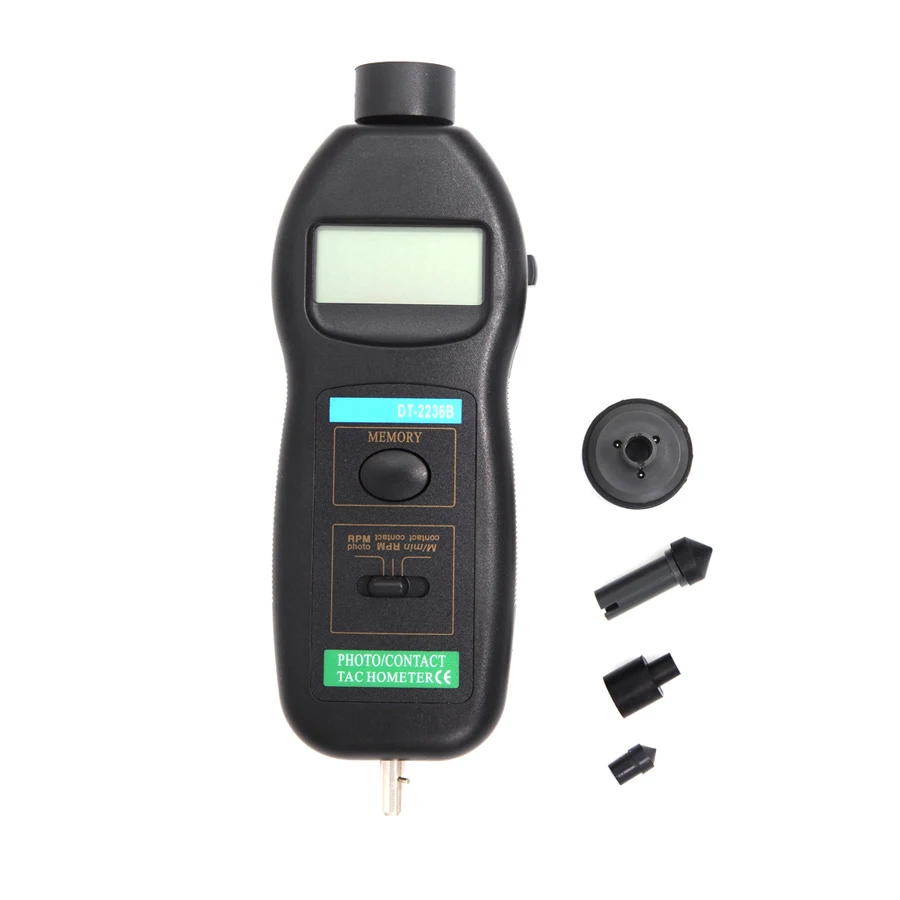 

Test Range Photoelectric Contact Digital Tacho Tester Tachometer