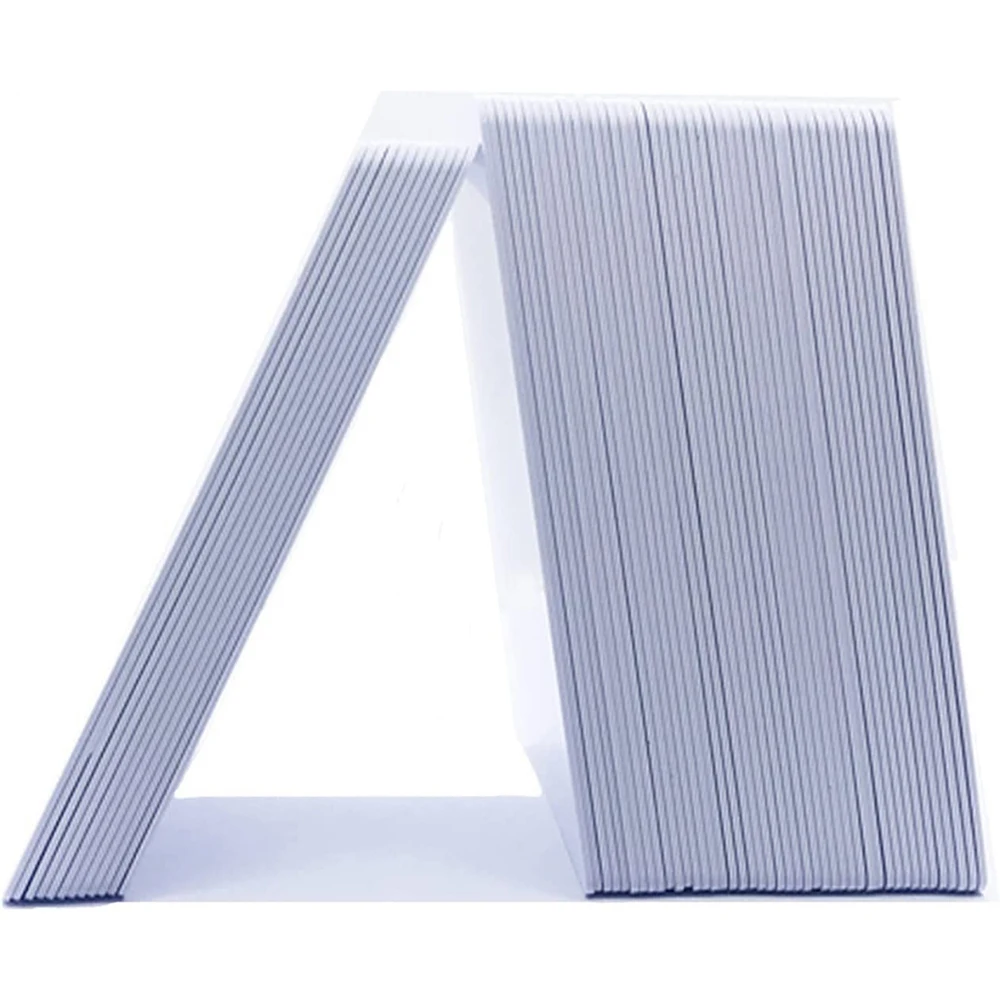 Tarjeta de identificación de lectura solo en blanco blanco RFID 125khz TK4100/EM4100 para lector de control de acceso LF