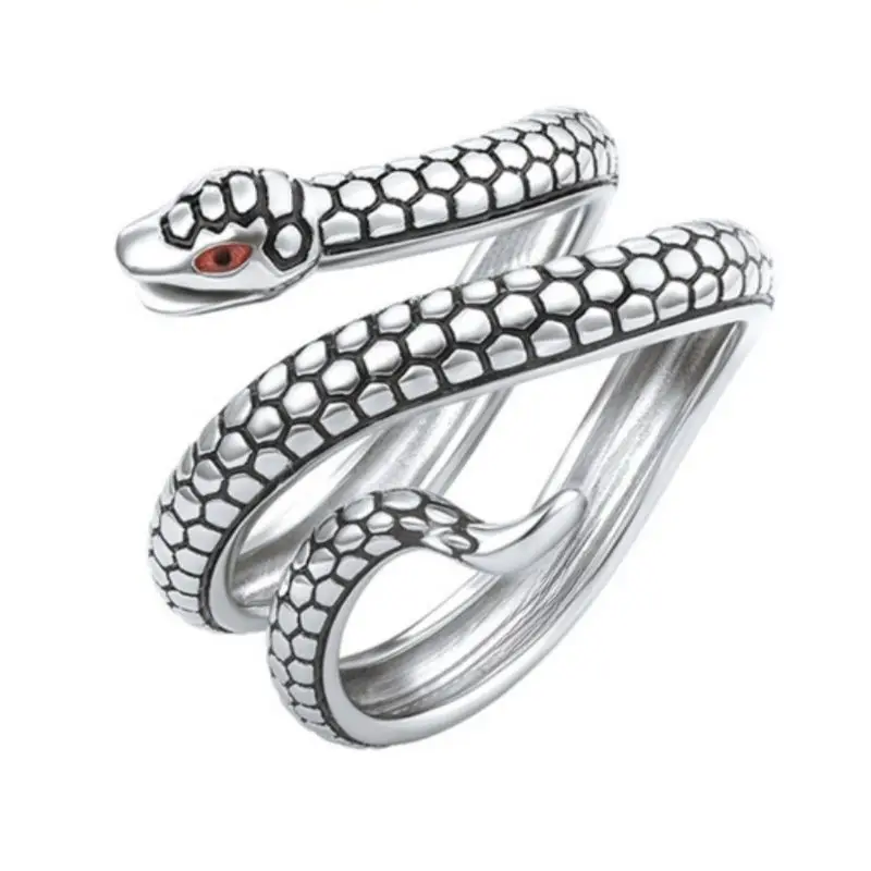 

Anime Merch Zodiac Snake Ring - Ihei Kobayashi Theme Student Finger Ring Collectible Jewelry For Cosplay And Animation Fans