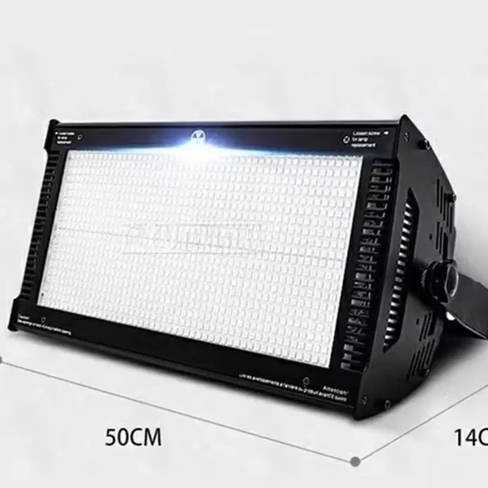 Stage strobe light stage light 48+8 segments Full-color strobe light Nightclub bar ambiance lighting DMX512 control