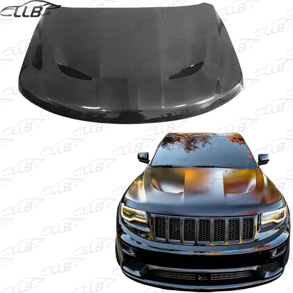 

Модифицированный обновленный капот двигателя для капота двигателя Jeep Grand Cherokee SRT 2011-2023 гг.