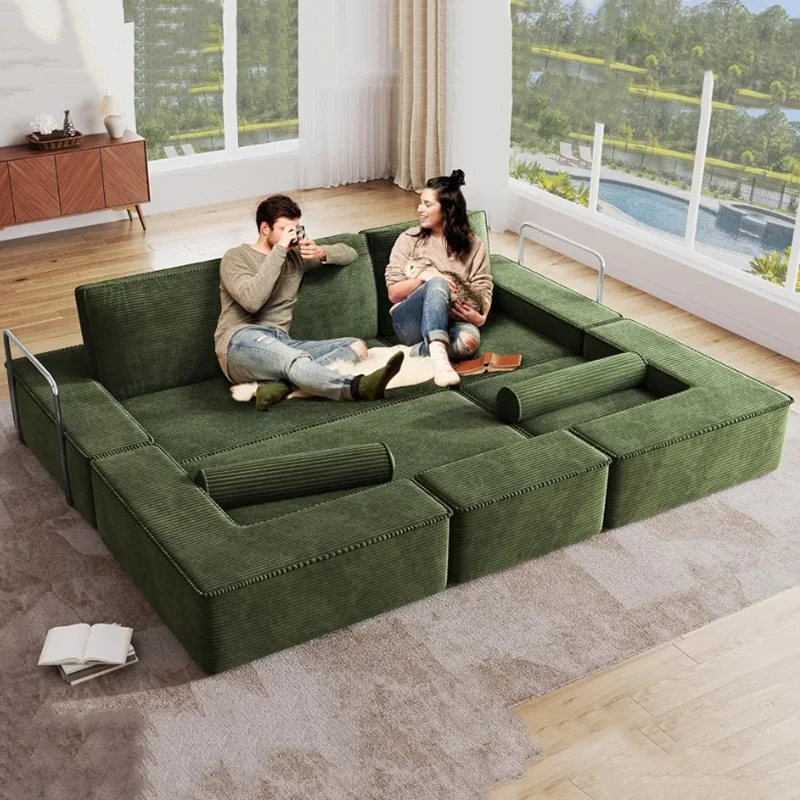 أريكة مضغوطة حديثة من الشمال فاخرة متعددة الوظائف لغرف النوم المستقيمة أريكة مضغوطة تصميم مريح ملحقات Divano