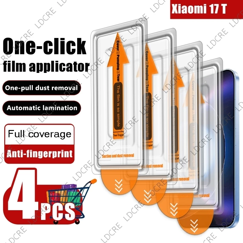 Für Xiaomi 17T Pro Glas Für Xiaomi 17T Pro Staubdichte Kammer Gehärtetes Glas Displayschutzglas für Xiaomi 17T Pro Xiaomi17T