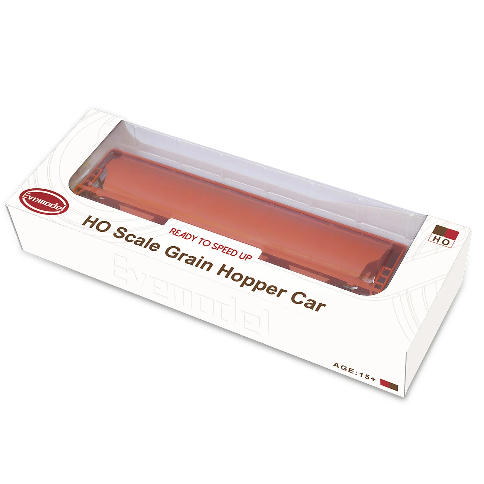 Evemodel wagon modellzüge ho Maßstab 1:87 4-fach überzogenes Getreide trichter auto c8744