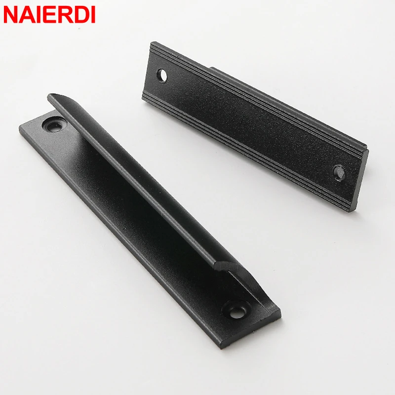 NAIERDI Sliding Door Pulls Aluminium Alloy Screen Window Handles Multi-purpose Handle for Window Cabinet Furniture Handle