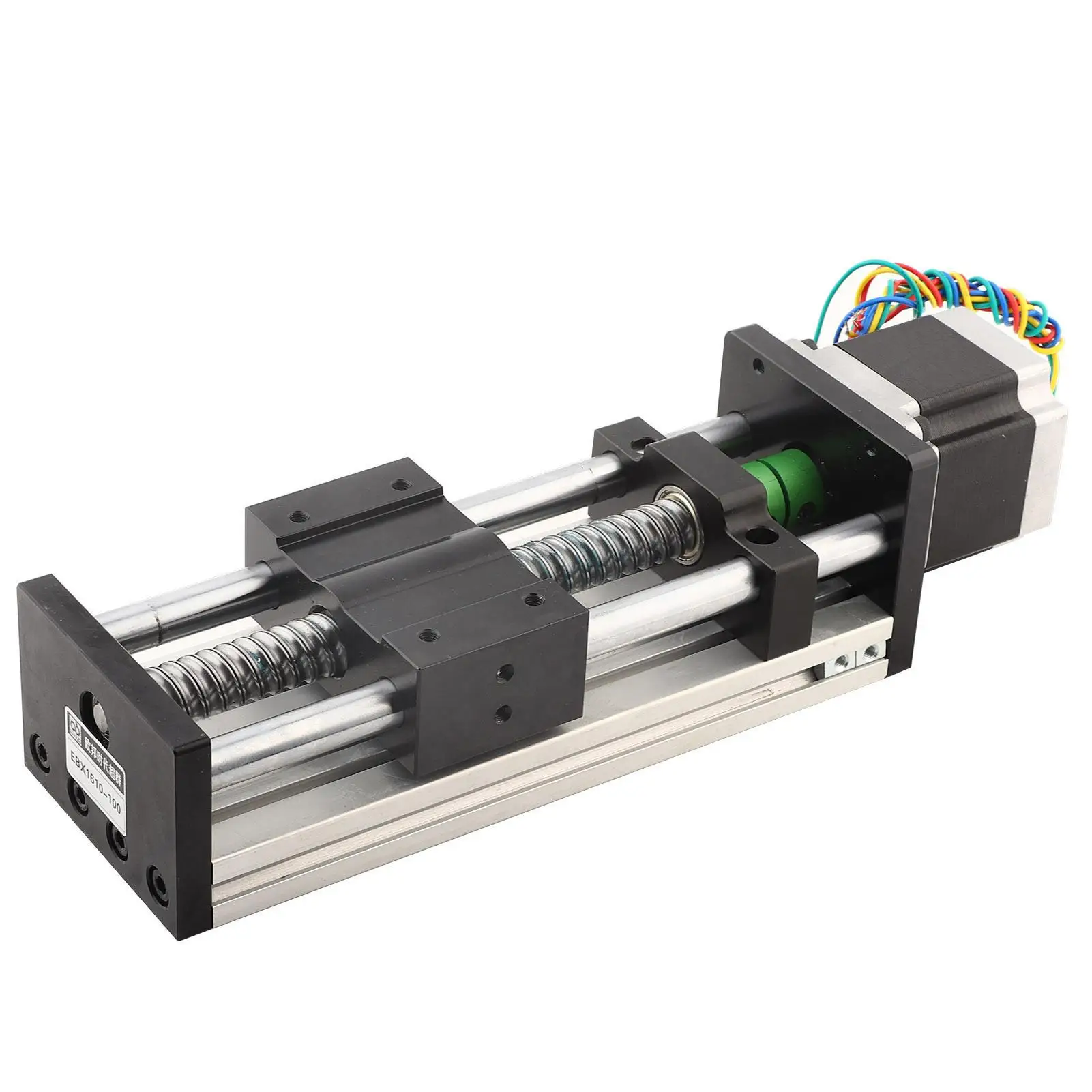 

Double Shaft Ball Screw Linear Guide with 42 Motor 100mm Stroke Motion Control System