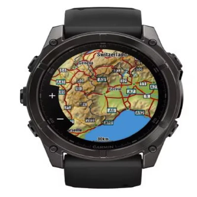 

СОВЕРШЕННО НОВЫЙ Garmin f 스nix 8–51 мм, Solar, сапфир
