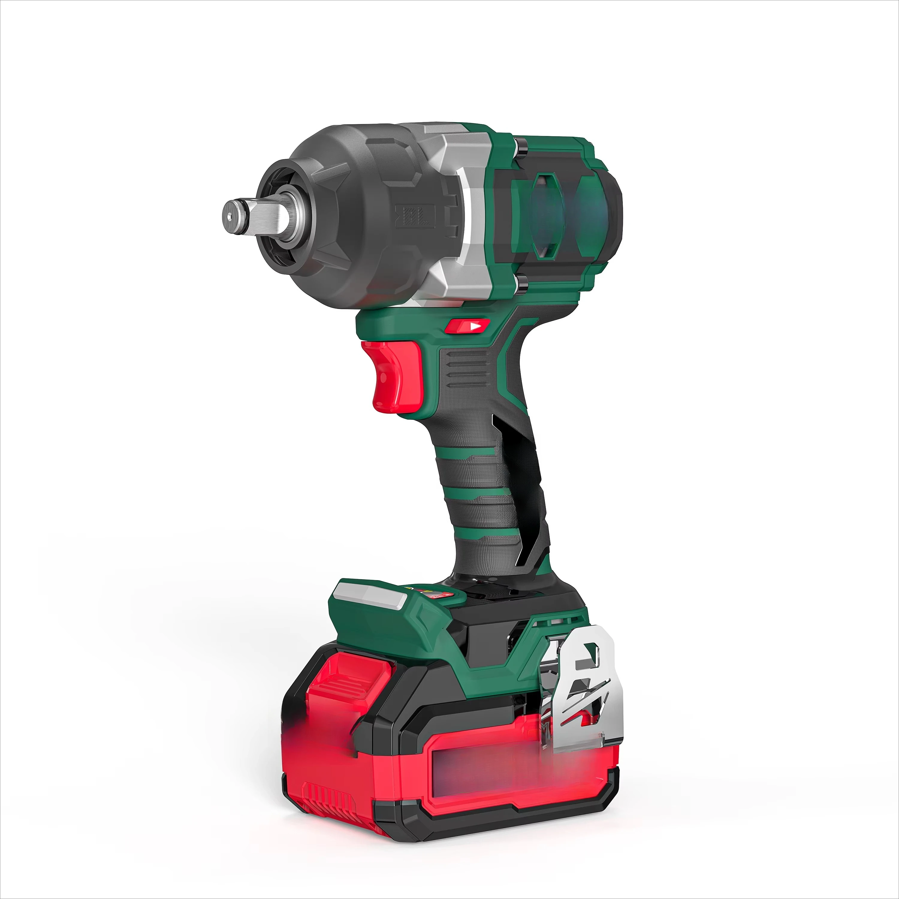21V 950Nm Cordless Lithium-Ion Impact Wrench Car Truck Repair Large Torque 1/2 Inch Brushless