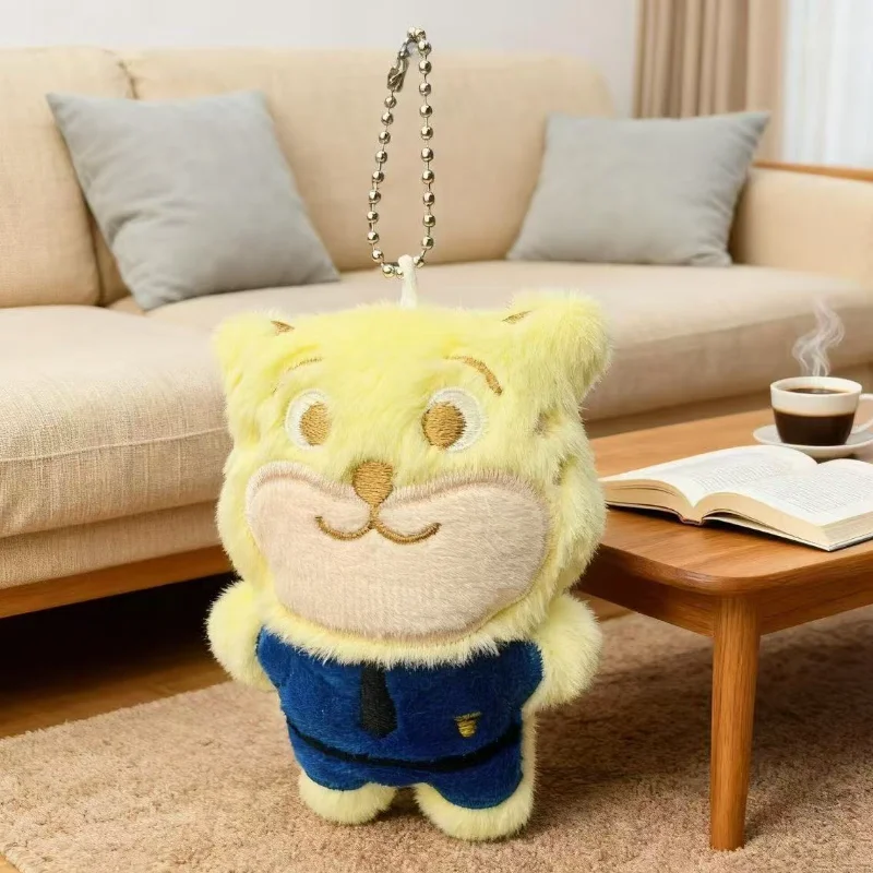 سلسلة ديزني زوتوبيا: سلسلة مفاتيح قطيفة كرتونية لشخصيات نيك وايلد وجودي هوبس، حلقة مفاتيح، تعليقة حقيبة ظهر للبنات، زينة، هدية للأصدقاء