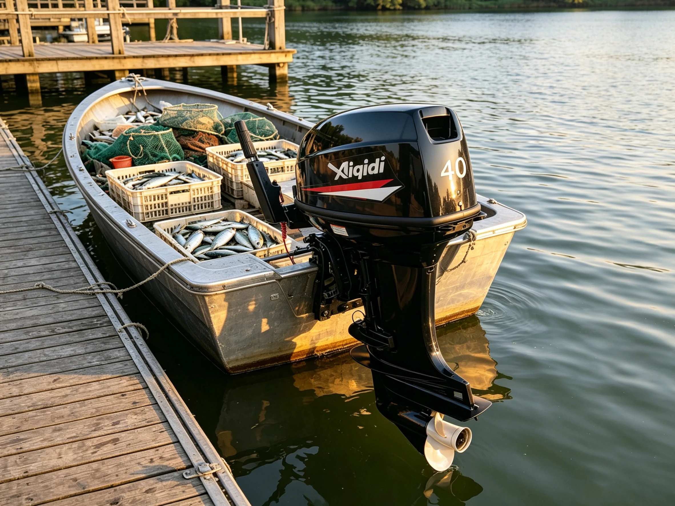 NEW AIQIDI 40HP 2 STROKE BOAT ENGINE FACTORY OUTLET LONG/SHORT SHAFT OUTBOARD ENGINES