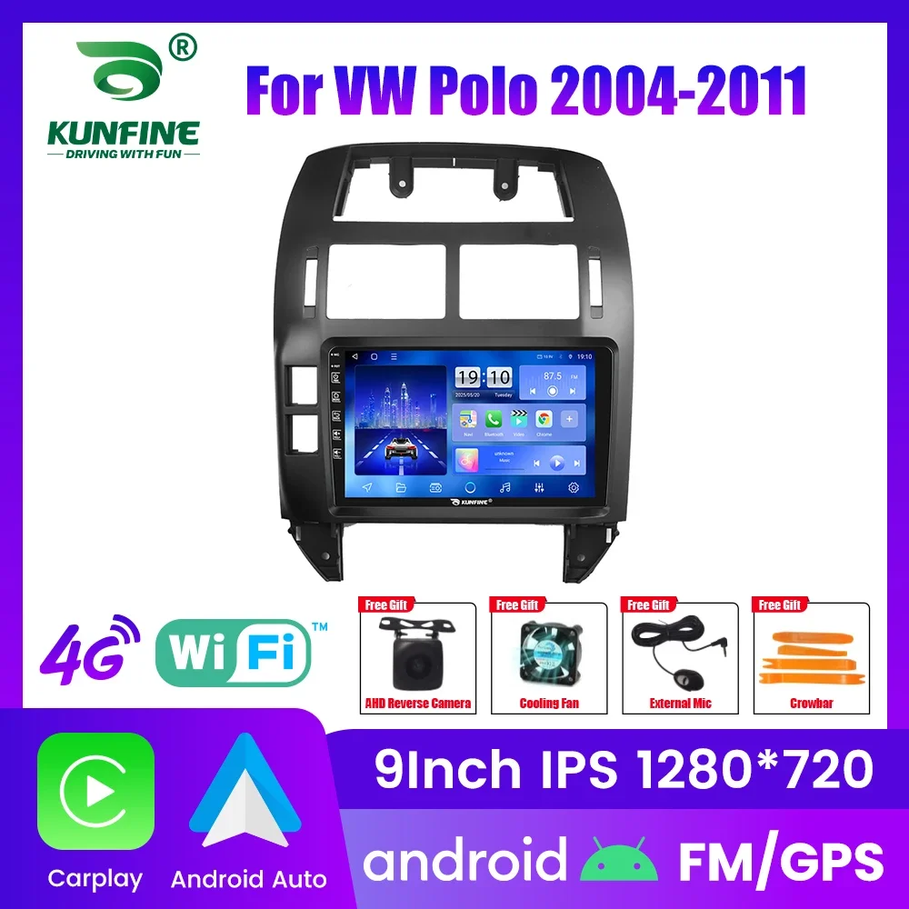 Android Car Radio For VW Polo 2004-2011 Car Stereo 2Din Octa Core GPS Navigation Player IPS Screen Carplay Android Auto