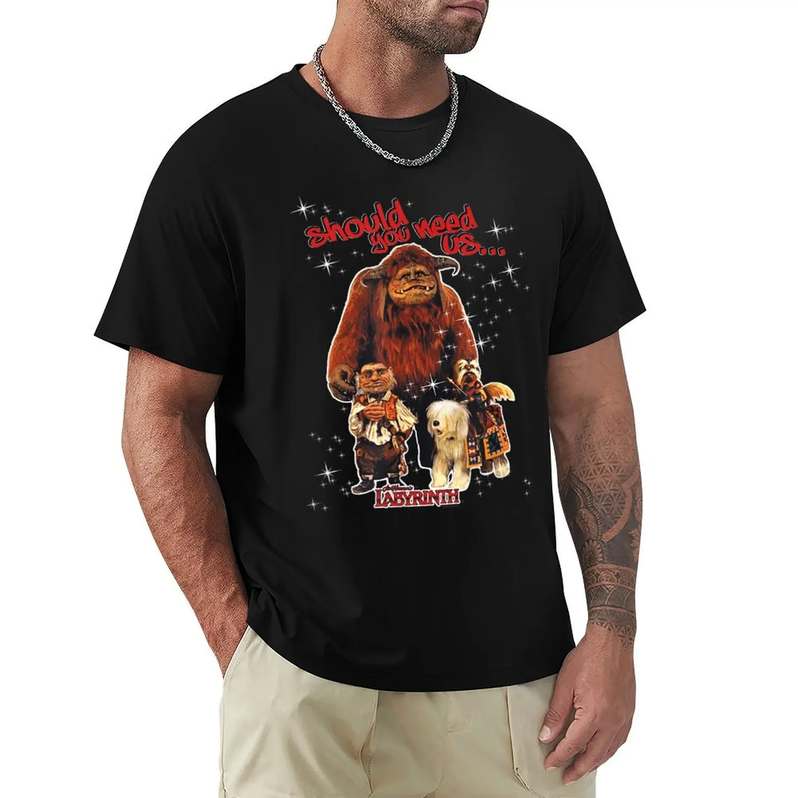 Labyrinth T-Shirt Relaxed Fit Casual Short Sleeve Top