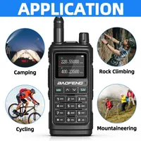 Baofeng UV-17 Pro V2 Walkie Talkie Tri Band Wireless Copy Frequency Long Range powerful Type-C UV-5R UV-21 Pro Ham Two Way Radio